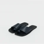 Front view of Hender Scheme House Made Arjah casual leather slippers