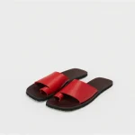 Hender Scheme House Made Arjah Casual Leather Slippers Red