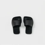 Hender Scheme House Made Arjah Soft Leather Flats Black
