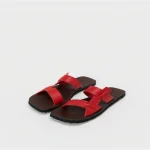 Hender Scheme Leather Strap Sandals Red