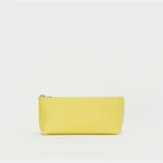 Hender Scheme M Leather Pouch Yellow