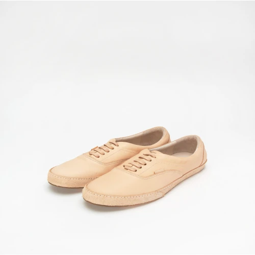 Hender Scheme MIP-04 Natural Leather Skate Shoes Front View