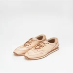 Hender Scheme MIP-08 Natural Leather Running Shoes Front View