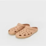 Front view of Hender Scheme MIP-18 Premium Leather Clog Sandals
