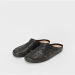 Hender Scheme MIP-18 Premium Leather Clog Sandals Black