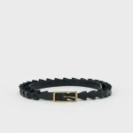 Front view of Hender Scheme Make Belt Classic Waist Belt in premium leather