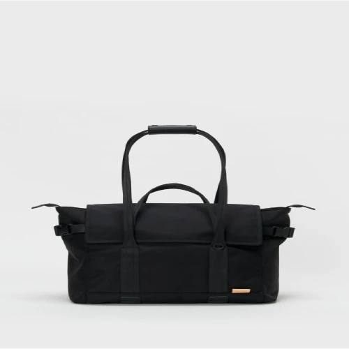 Front view of Hender Scheme Module Tote Bag Travel Tote showing structured nylon body