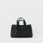 Front view of Hender Scheme Piano Mini Leather Handbag with soft leather texture