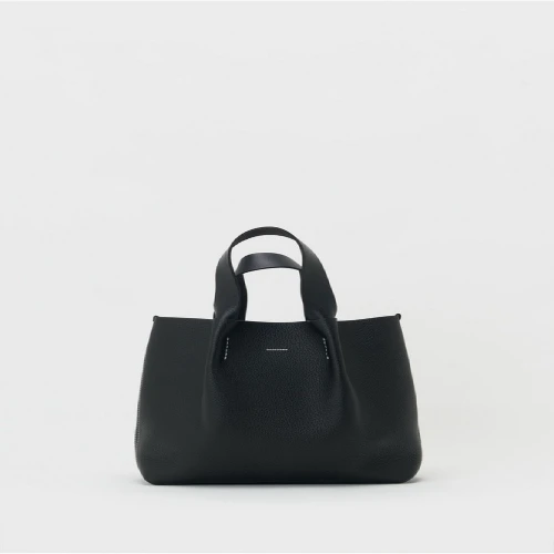 Front view of Hender Scheme Piano Mini Leather Handbag with soft leather texture