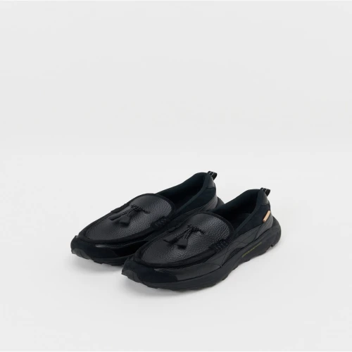 Front view of Hender Scheme Polar Loafer Handmade Leather Shoes in premium leather