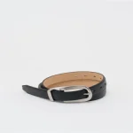 Front view of Hender Scheme Standard Belt 265 in premium leather