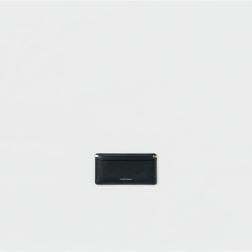 Front view of Hender Scheme Welder Case Small Card Holder in premium genuine leather