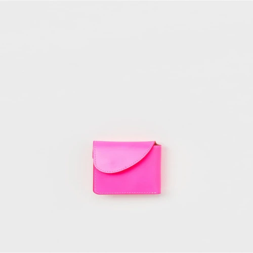 Hender Scheme Highlight Compact Wallet front leather view