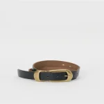 Hender Scheme Settler’s Black AG Leather Belt
